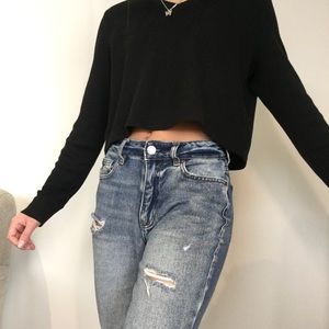 PacSun distressed mom jeans🕊🪐